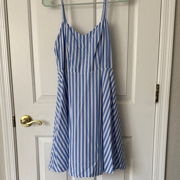 Old Navy Dresses & Skirts - Old Navy Blue and White Striped Dress